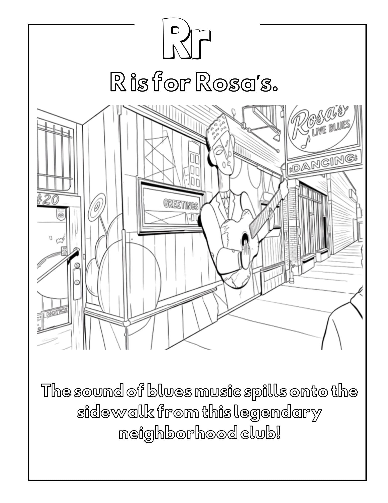 Logan Square ABCs Coloring Book