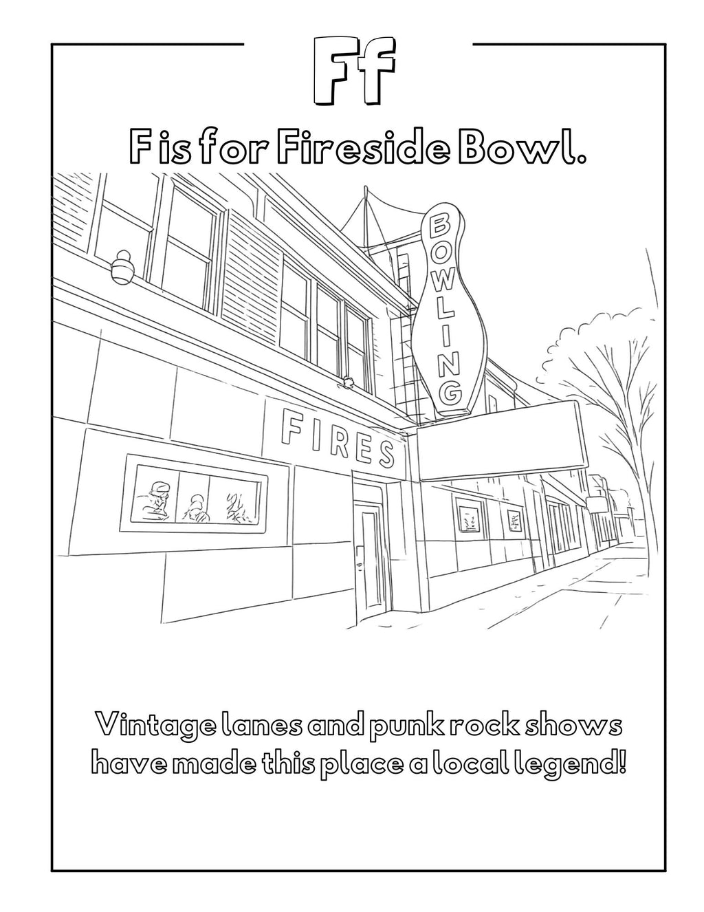 Logan Square ABCs Coloring Book